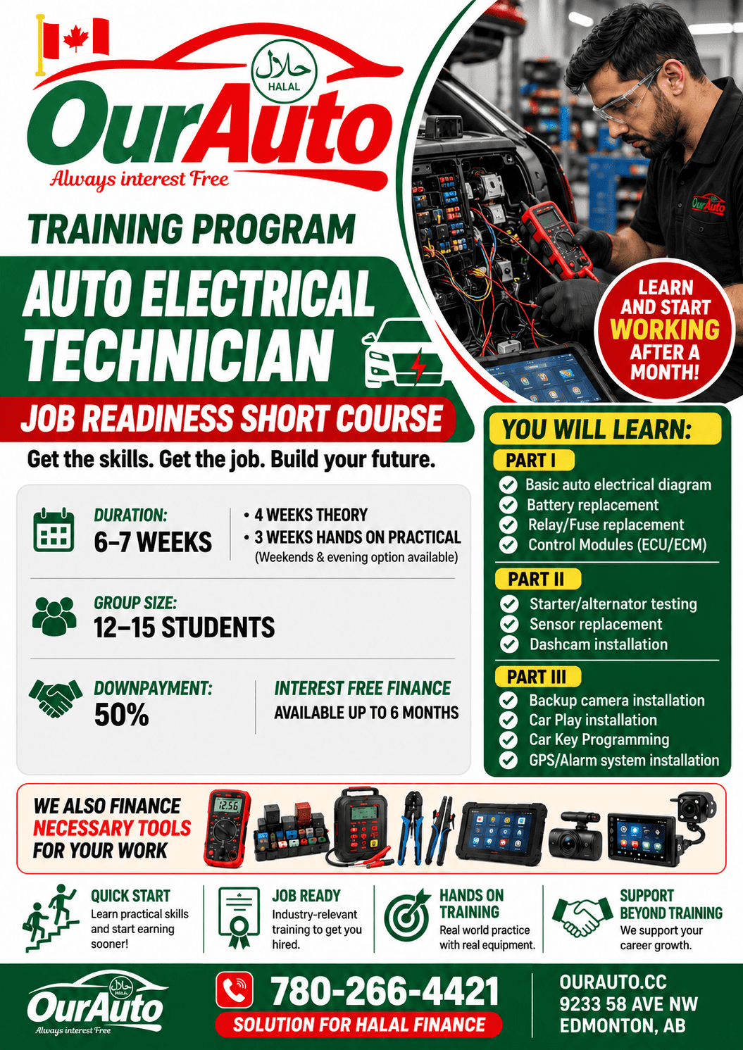 OurAuto Auto Electrical Technician Training Program
